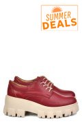 PANTOFI BORDO  PIELE NATURALA 2S77080