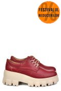 PANTOFI BORDO  PIELE NATURALA 2S77080