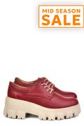PANTOFI BORDO  PIELE NATURALA 2S77080