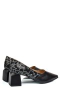 PANTOFI NEGRI PIELE NATURALA 5S77460