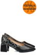 Pantofi negri piele naturala 5s77460