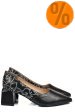 Pantofi negri piele naturala 5s77460