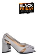 PANTOFI GRI PIELE NATURALA 5S77700B