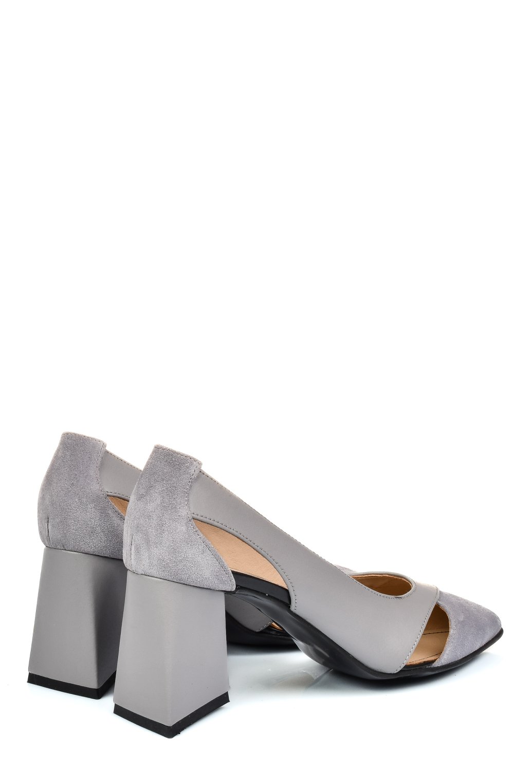 PANTOFI GRI PIELE NATURALA 5S77700B