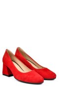 PANTOFI ROSII PIELE NATURALA INTOARSA 5S77003