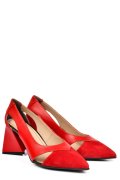 PANTOFI ROSII PIELE NATURALA 5S77700B