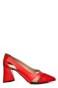 PANTOFI ROSII PIELE NATURALA 5S77700B