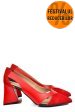 Pantofi rosii piele naturala 5s77700b