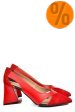 Pantofi rosii piele naturala 5s77700b