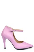 PANTOFI MOV PIELE NATURALA 5S77905