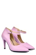 PANTOFI MOV PIELE NATURALA 5S77905