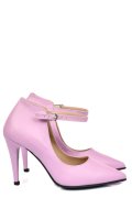 PANTOFI MOV PIELE NATURALA 5S77905