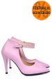 Pantofi mov piele naturala 5s77905