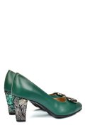 PANTOFI VERZI PIELE NATURALA 5S77656