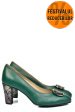 Pantofi verzi piele naturala 5s77656