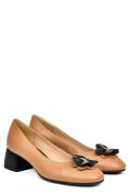 PANTOFI NUDE PIELE NATURALA 5S77555