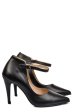 Pantofi negri piele naturala 5s77905