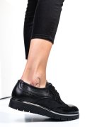 PANTOFI NEGRI PIELE NATURALA 5S7744001