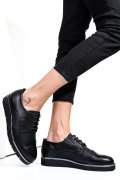 PANTOFI NEGRI PIELE NATURALA 5S7744001