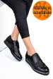 Pantofi negri piele naturala 5s7744001