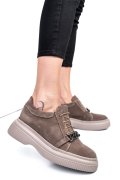 PANTOFI BEJ PIELE NATURALA INTOARSA 251620SP