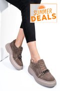 PANTOFI BEJ PIELE NATURALA INTOARSA 251620SP