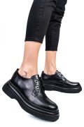 PANTOFI NEGRI PIELE NATURALA 251617NP