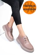 PANTOFI TAUPE PIELE NATURALA 251617NP