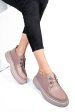 Pantofi taupe piele naturala 251617np
