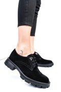 PANTOFI NEGRI PIELE NATURALA INTOARSA 251615SP
