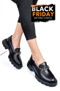 MOCASINI NEGRI PIELE NATURALA 251616NP
