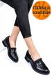 Mocasini negri piele naturala 251628np