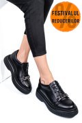 PANTOFI NEGRI PIELE NATURALA  251620NP