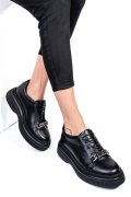PANTOFI NEGRI PIELE NATURALA  251620NP