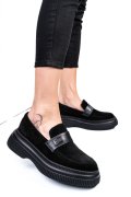 MOCASINI NEGRI PIELE NATURALA INTOARSA 251619SP
