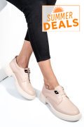 PANTOFI ROZ PIELE NATURALA  251622NP