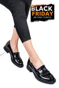 MOCASINI NEGRI PIELE NATURALA LACUITA 251628NPK