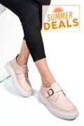 MOCASINI ROZ PIELE NATURALA 251618NP