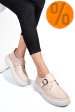 Mocasini roz piele naturala 251618np