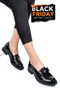 MOCASINI NEGRI PIELE NATURALA LACUITA 251627NPK