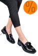 Mocasini negri piele naturala lacuita 251627npk