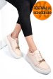 Pantofi bej piele naturala  251620np