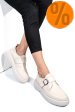 Mocasini crem piele naturala 251618np