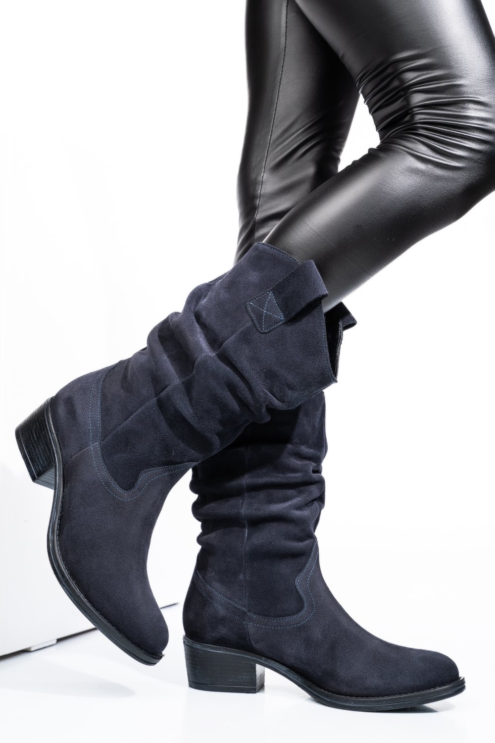 CIZME BLEUMARIN PIELE NATURALA INTOARSA 2S7702842SP