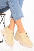 PANTOFI BEJ PIELE NATURALA 2S77080