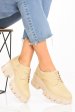 Pantofi bej piele naturala 2s77080