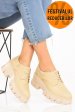 Pantofi bej piele naturala 2s77080