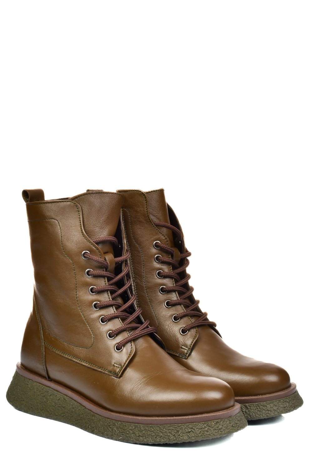 GHETE DAMA PIELE NATURALA KHAKI 2S7722833NP