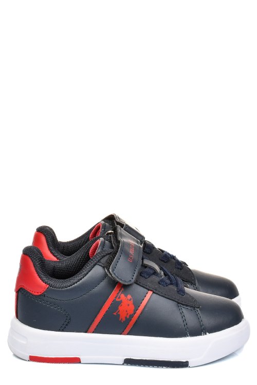 U.s. polo assn, pantofi sport navy red travis-jr