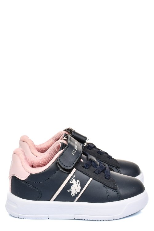 U.s. polo assn, pantofi sport navy pink travis-jr